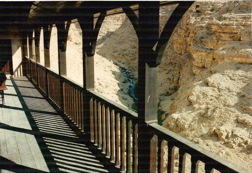 Interno del Monastero di S. Saba (Marsaba) - Inside the Monastery of St. Saba (Marsaba)